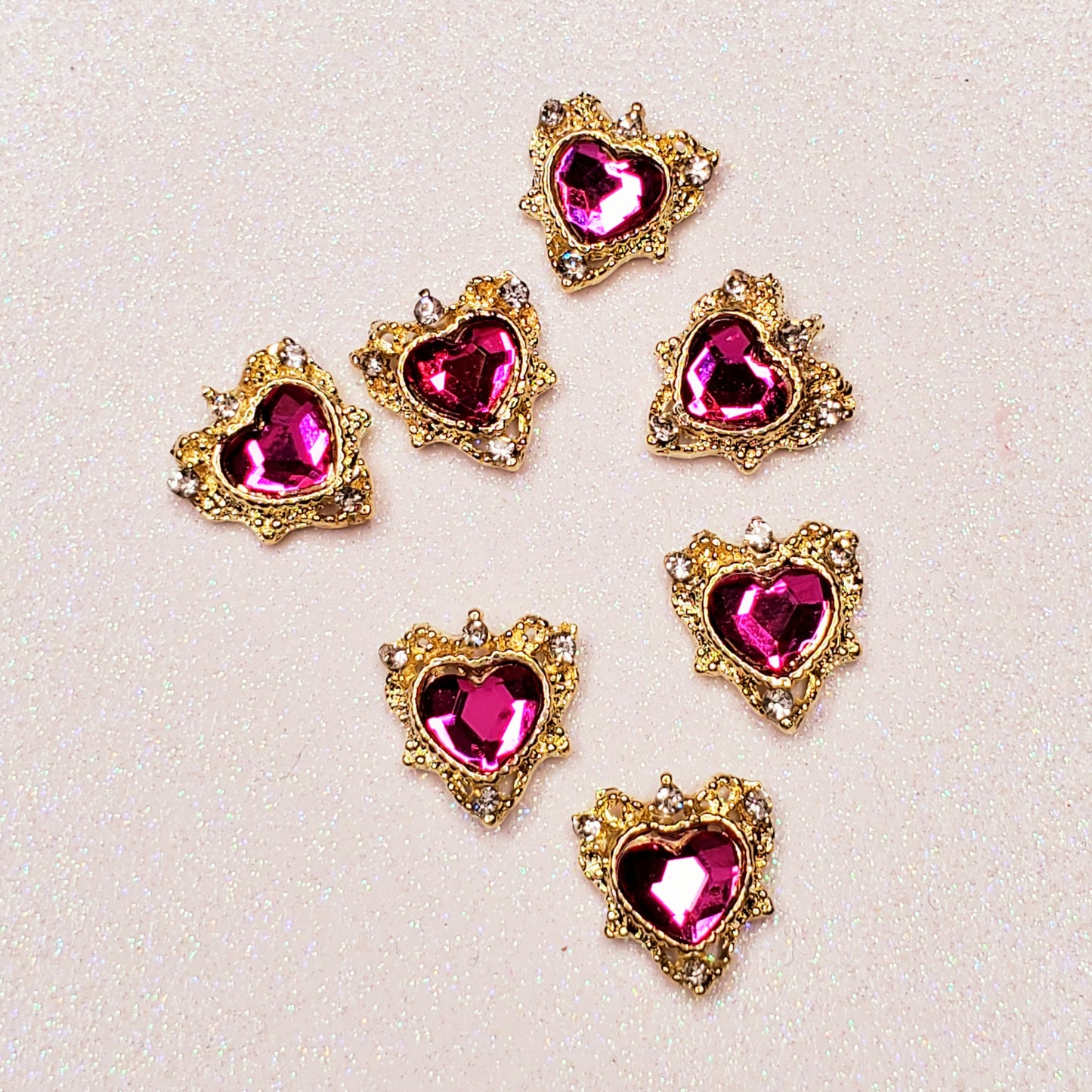 Heart-Shaped Charms