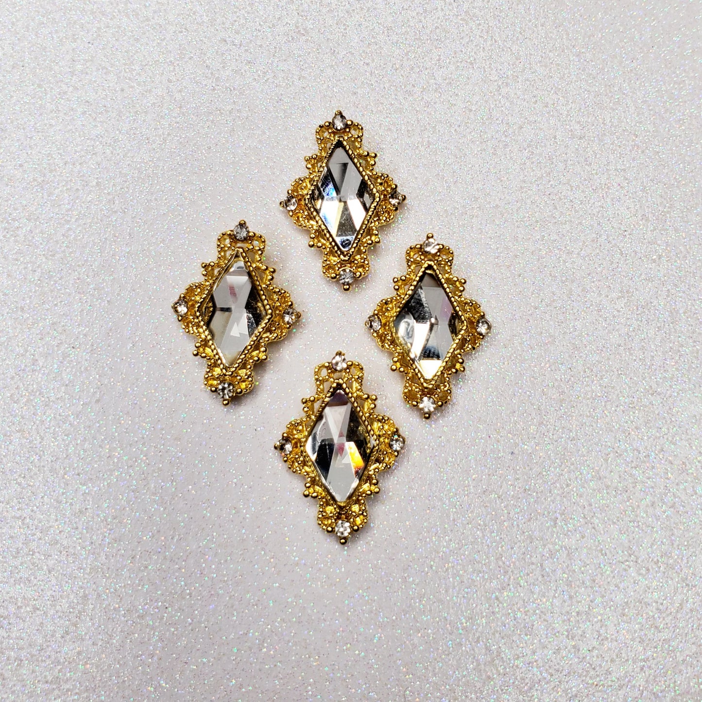 Diamond-Shaped Charms