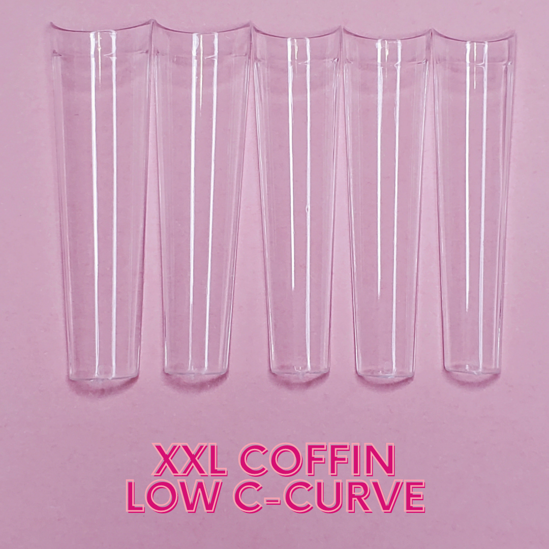 XXL Coffin Low C-Curve Tips