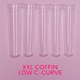XXL Coffin Low C-Curve Tips