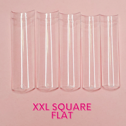 XXL Square Flat Tips