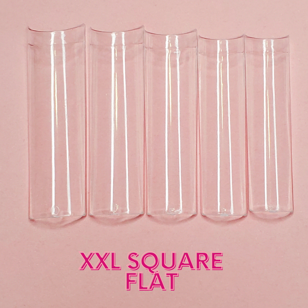 XXL Square Flat Tips