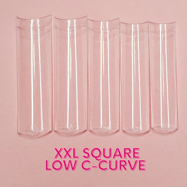 XXL Square Low C-Curve Tips